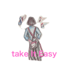 Take it easy 100%（個別スタンプ：1）