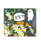 吹き出しくんとお花（個別スタンプ：30）