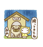 雨の日のねこっち（個別スタンプ：1）