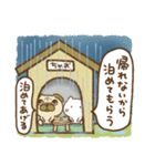 雨の日のねこっち（個別スタンプ：4）