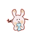 運動うさぎ（個別スタンプ：2）