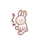 運動うさぎ（個別スタンプ：4）