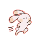 運動うさぎ（個別スタンプ：7）