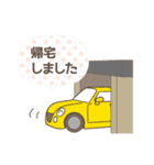 かわいい車の待ち合わせスタンプ2022（個別スタンプ：38）