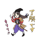巴と義仲（個別スタンプ：1）