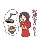 巴と義仲（個別スタンプ：29）