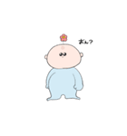 人生3回目赤さん（個別スタンプ：1）