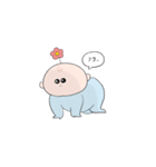 人生3回目赤さん（個別スタンプ：3）