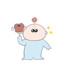 人生3回目赤さん（個別スタンプ：4）