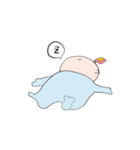 人生3回目赤さん（個別スタンプ：5）