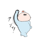 人生3回目赤さん（個別スタンプ：24）