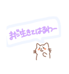 肉球描きねこ。（個別スタンプ：11）