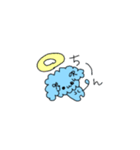 表情豊かなゆるゆるプードルちゃん（個別スタンプ：12）