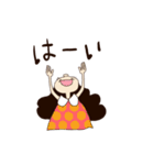 レトロな大人女子（個別スタンプ：20）