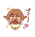 くめの3兄妹（個別スタンプ：9）