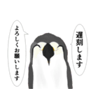 ペンギンは強い（フィニッシャーセット）（個別スタンプ：7）