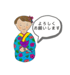 tomopeccoイラストスタンプ24（個別スタンプ：4）