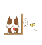 ［敬語 お仕事］かわいい犬、猫、うさぎ（個別スタンプ：17）