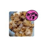 肉とごはん最高だよね！（個別スタンプ：3）