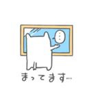 スタンプファクトリー 白犬（個別スタンプ：9）