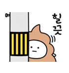 可もなく不可もないうんこ★韓国語（個別スタンプ：23）