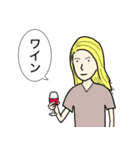 飲み会 サイレント（は〜わ行）（個別スタンプ：28）