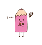 カラフルな色えんぴつたちのゆるやかな日常（個別スタンプ：8）