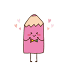 カラフルな色えんぴつたちのゆるやかな日常（個別スタンプ：32）