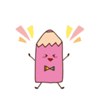 カラフルな色えんぴつたちのゆるやかな日常（個別スタンプ：35）