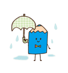 カラフルな色えんぴつたちのゆるやかな日常（個別スタンプ：36）