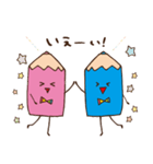 カラフルな色えんぴつたちのゆるやかな日常（個別スタンプ：38）