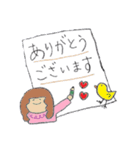 敬語 使いやすい日常会話 絵本風（個別スタンプ：3）