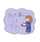 敬語 使いやすい日常会話 絵本風（個別スタンプ：7）