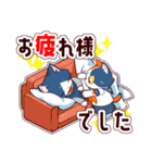 ハチくんミケちゃんスタンプ（個別スタンプ：12）