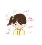 タレ目で可愛い♡女の子スタンプ（個別スタンプ：12）
