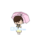 タレ目で可愛い♡女の子スタンプ（個別スタンプ：15）