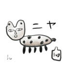 m画伯の日常会話（カラー版）（個別スタンプ：3）