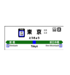 横須賀・総武線快速の駅名標（個別スタンプ：19）