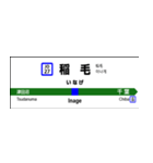 横須賀・総武線快速の駅名標（個別スタンプ：27）