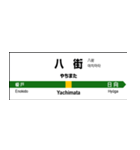 横須賀・総武線快速の駅名標（個別スタンプ：36）