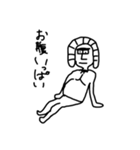 壁画の住人2022（個別スタンプ：4）