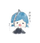 モーモのサメの子ちゃん！スタンプ（個別スタンプ：1）