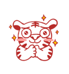 俏皮唬虎-for line first stickers（個別スタンプ：4）