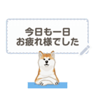 秋田犬（赤毛）日本語 2/2（個別スタンプ：14）