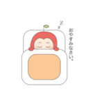 りんごおばけ（個別スタンプ：16）