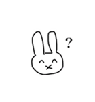 うさぎのスタンプ2 byれいれい（個別スタンプ：2）