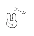 うさぎのスタンプ2 byれいれい（個別スタンプ：15）