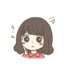 ほっこりおんなのこ。〜ゆるふわパーマ〜（個別スタンプ：10）