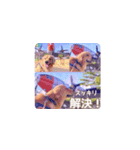 びすけ物語（びすけ、みるふ）／megu15（個別スタンプ：4）