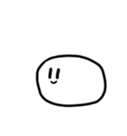 シュールなおもち（個別スタンプ：2）